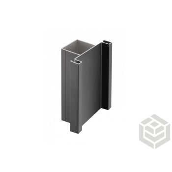 GTV rejtett fogó VELLO függőleges két oldalas 3 m fekete