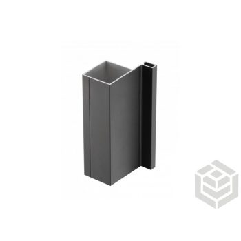 GTV rejtett fogó VELLO függőleges egy oldalas 3 m fekete