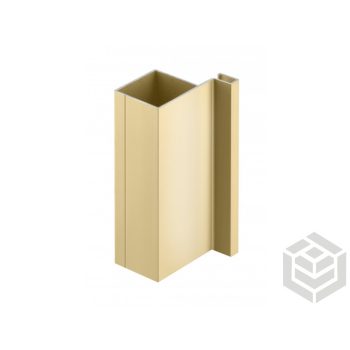 GTV rejtett fogó VELLO függőleges egy oldalas 3 m arany