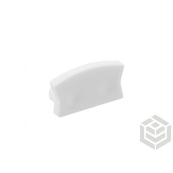 GTV GLAX Végzáró csavarozható MINI fehér 14*7 