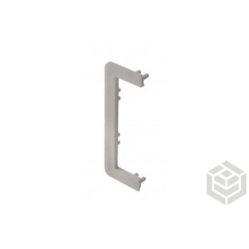 GTV VELLO rejtett C profil végzáró inox