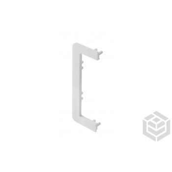 GTV VELLO rejtett C profil végzáró fehér