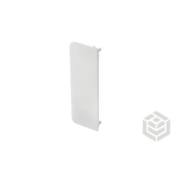 GTV VELLO rejtett C profil végzáró teli fehér