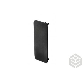 GTV VELLO rejtett C profil végzáró teli fekete