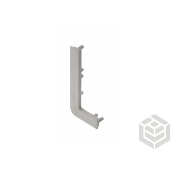 GTV VELLO rejtett L profil végzáró alu bal