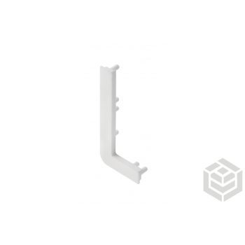 GTV VELLO rejtett L profil végzáró fehér bal