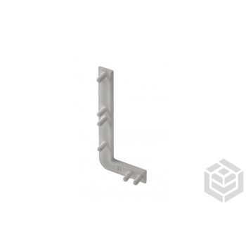 GTV VELLO rejtett L profil végzáró inox jobb