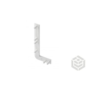 GTV VELLO rejtett L profil végzáró fehér jobb