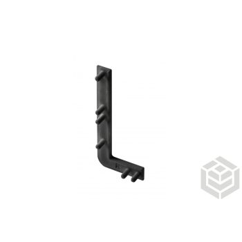 GTV VELLO rejtett L profil végzáró fekete jobb