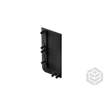 GTV VELLO rejtett L profil végzáró teli jobb fekete