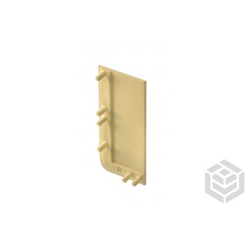 GTV VELLO rejtett L profil végzáró teli jobb arany