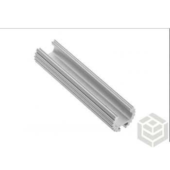   GTV GLAX körprofil        2m  ALU  átm. 25mm, (17mm tak.nélk.) felfüggeszthető