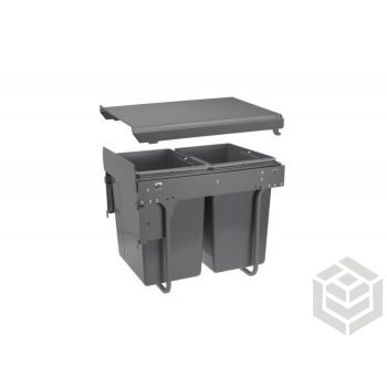 szemetes 400-as korpusz előlaprögzítő 2x20l