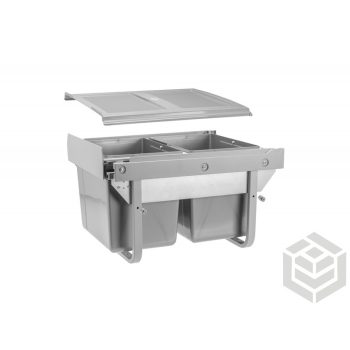 szemetes 400-as MANUÁLISAN KIHÚZHATÓ 20l + 2x10l