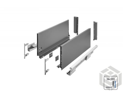 AXISPRO-300 D antracit 200mm Bm:230mm