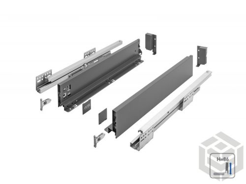 AXISPRO-400 A antracit 86mm Bm:115mm