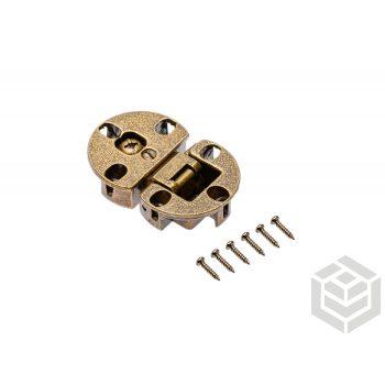 Asztallap (lenyilló) pánt, antikolt