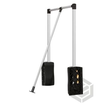 Ruhalift fém-müa. 60-83 króm-fekete 645-910