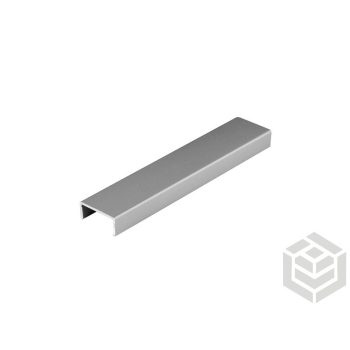 C-profil 18 Mini ezüst 3 m