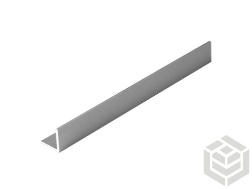 Sarokprofil 10x10 ezüst 3 m