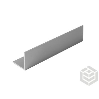 Sarokprofil 22x22 ezüst 3 m