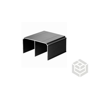 Felsö Sín(GEMIN) Fekete szálcsiszolt 1,7 m