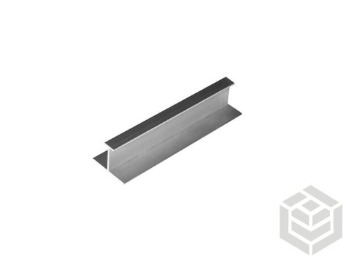 H-PROFIL H08 SLIM fehér matt 3 m 