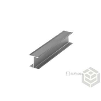 H-PROFIL 16 ezüst 3 m