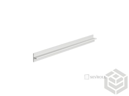 T-profil mini fényes fehér   3 m
