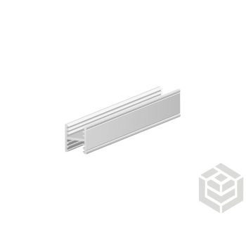 GEM H profil 25 mm ezüst 3 m