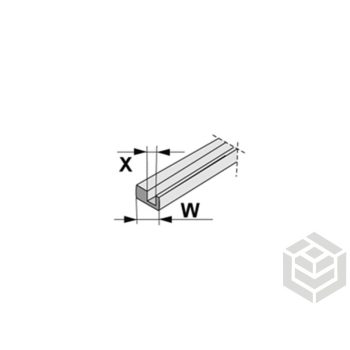 MAXIM Üvegbefogó aszimmetrikus W18X4