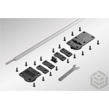 Ellenhúzó vasalat fekete, fém burkolat 2 m