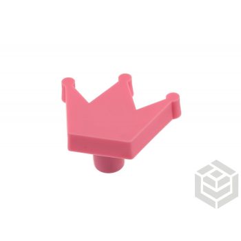 Bútorfogó korona rózsaszín