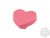 Bútorfogó szivecske rózsaszín