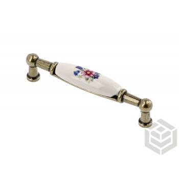 Bútorfogó fém porc.szines vir.