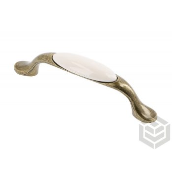 Bútorfogó porc.íves minta nélk