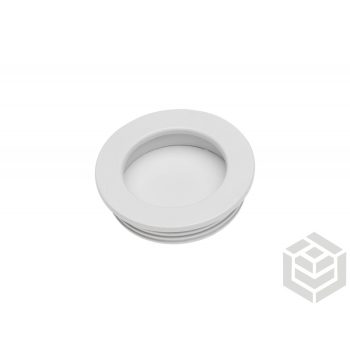 Bútorfogó fém toló 35mm fehér