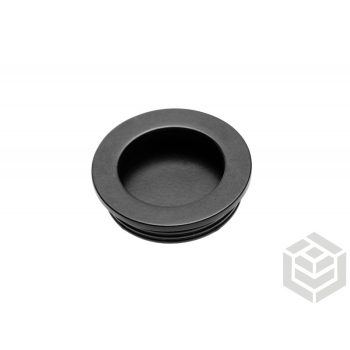 Bútorfogó fém toló 35mm fekete