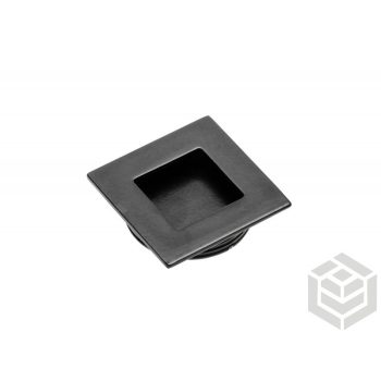 Tolóajtó fogó 40x40 D35 fekete