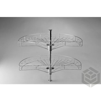 Rácskosár 1/2-es 690mm ezüst