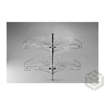 Rácskosár 1/2-es 750mm ezüst