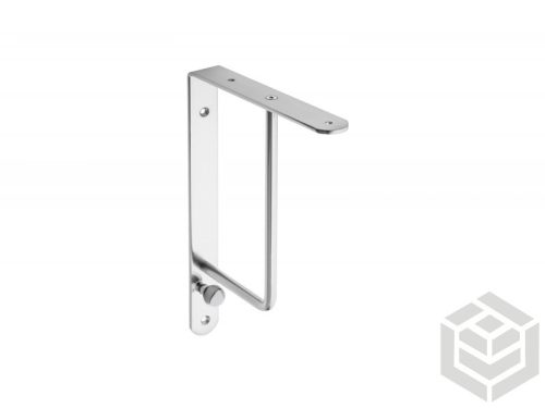 Konzol fém 220x228 króm