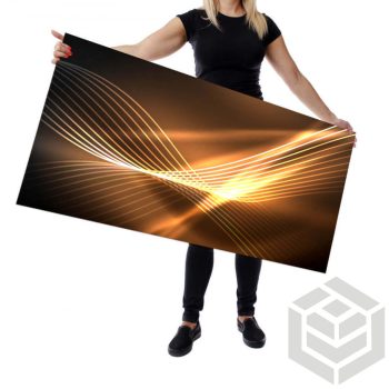 Dekorpanel - Aranybarna hullám