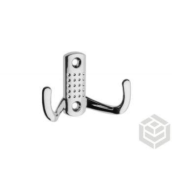 Fogas 2 ágú kicsi pöttyös króm WZ-B0-K23-01