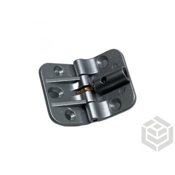 Pillangó zsanér szürke állíth.